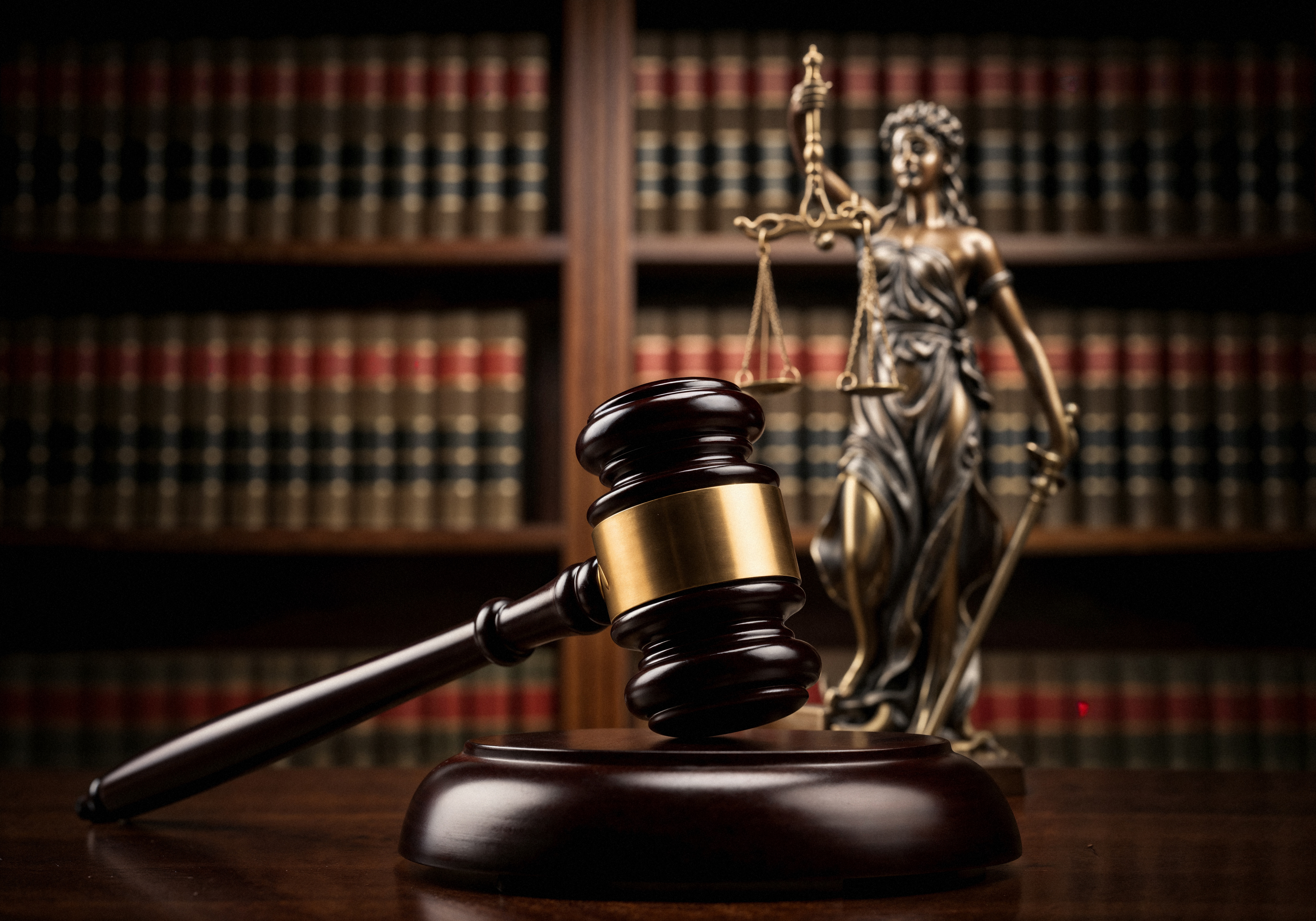 Legal Excellence - Gavel and Lady Justice